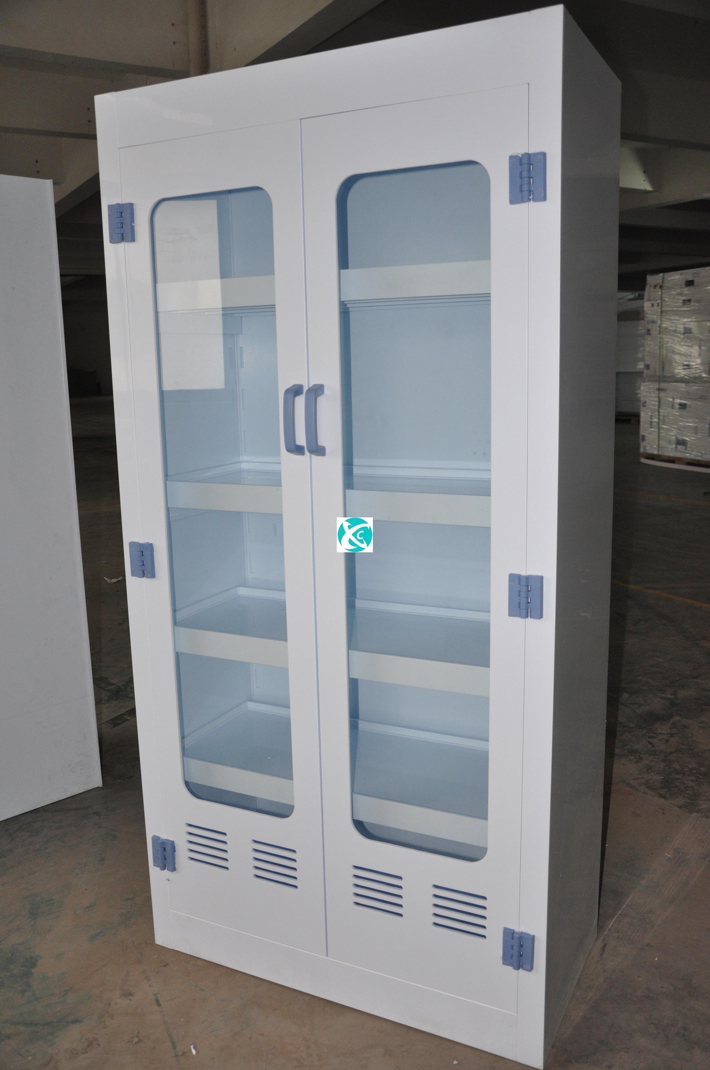 Chemical Lab Furniture PP Medicine Cabinet PP Chemical PP Reagent Cabinet